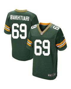 Packers #69 David Bakhtiari Green Team Color Men's Stitched NFL Elite Jersey