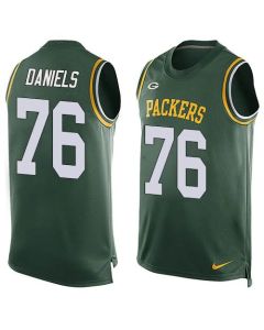 Packers #76 Mike Daniels Green Team Color Men's Stitched NFL Limited Tank Top Jersey