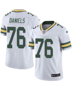 Packers #76 Mike Daniels White Men's Stitched NFL Limited Rush Jersey