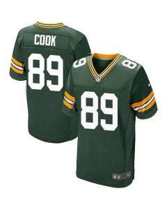 Packers #89 Jared Cook Green Team Color Men's Stitched NFL Elite Jersey