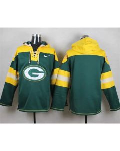 Packers Blank Green Player Pullover NFL Hoodie