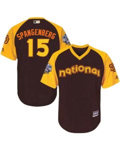 Padres #15 Cory Spangenberg Brown 2016 All-Star National League Stitched Youth MLB Jersey