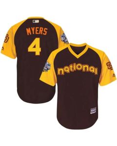 Padres #4 Wil Myers Brown 2016 All-Star National League Stitched Youth MLB Jersey