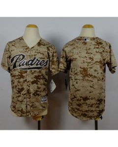 Padres Blank Camo Alternate 2 Stitched Youth MLB Jersey