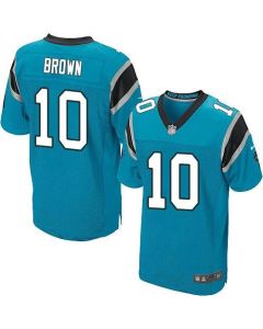 Panthers #10 Corey Brown Blue Alternate Men's Stitched NFL Elite Jersey