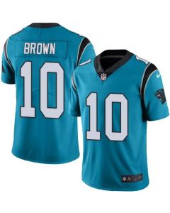 Panthers #10 Corey Brown Blue Men's Stitched NFL Limited Rush Jersey