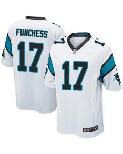 Panthers #17 Devin Funchess White Youth Stitched NFL Elite Jersey