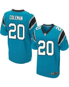 Panthers #20 Kurt Coleman Blue Alternate Men's Stitched NFL Elite Jersey