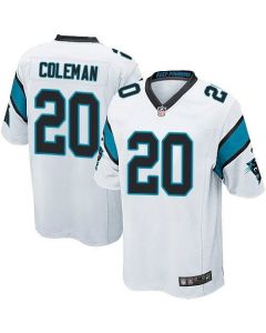 Panthers #20 Kurt Coleman White Youth Stitched NFL Elite Jersey