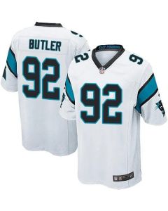 Panthers #92 Vernon Butler White Youth Stitched NFL Elite Jersey