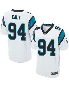 Panthers #94 Kony Ealy White Men's Stitched NFL Elite Jersey