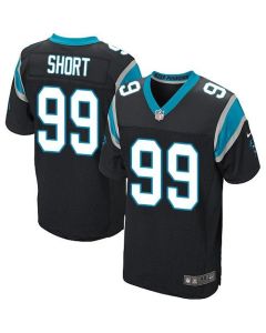 Panthers #99 Kawann Short Black Team Color Men's Stitched NFL Elite Jersey
