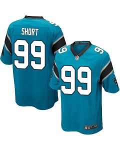 Panthers #99 Kawann Short Blue Alternate Youth Stitched NFL Elite Jersey