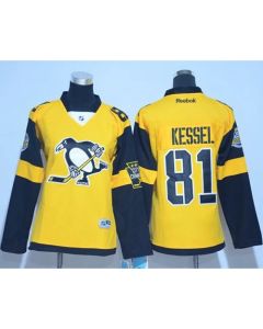 Penguins #81 Phil Kessel Gold 2017 Stadium Series Women's Stitched NHL Jersey