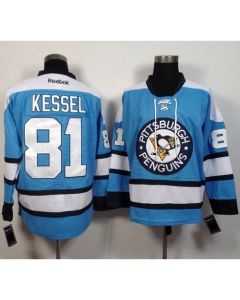 Penguins #81 Phil Kessel Light Blue Alternate Stitched NHL Jersey