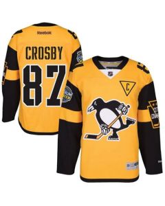 Penguins #87 Sidney Crosby Gold 2017 Stadium Series Stitched Youth NHL Jersey