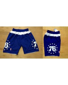 Philadelphia 76ers Dark Blue NBA Shorts