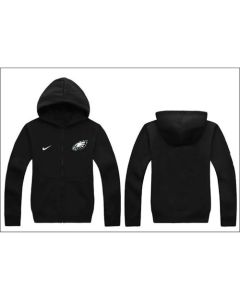 Philadelphia Eagles Authentic Logo Hoodie Black