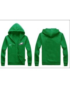 Philadelphia Eagles Authentic Logo Hoodie Green