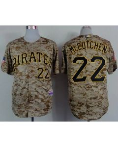 Pirates #22 Andrew McCutchen Camo Alternate Cool Base Stitched MLB Jersey