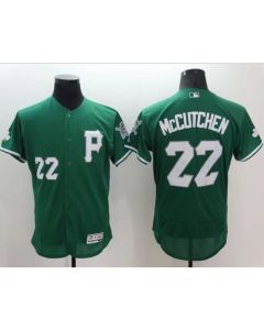 Pirates #22 Andrew McCutchen Green Celtic Flexbase Authentic Collection Stitched MLB Jersey