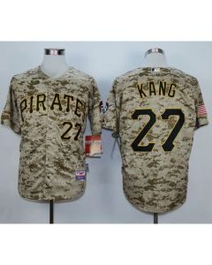 Pirates #27 Jung-ho Kang Camo Alternate Cool Base Stitched MLB Jersey