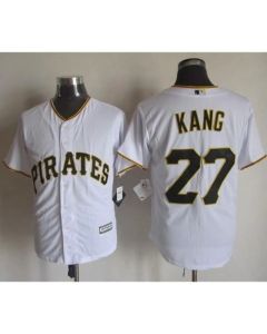 Pirates #27 Jung-ho Kang White New Cool Base Stitched MLB Jersey