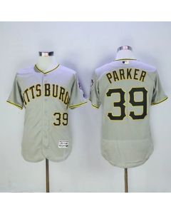 Pirates #39 Dave Parker Grey Flexbase Authentic Collection Stitched MLB Jersey