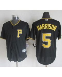 Pirates #5 Josh Harrison Black New Cool Base Stitched MLB Jersey