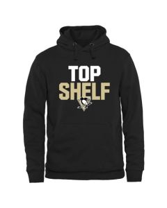 Pittsburgh Penguins Top Shelf Pullover Hoodie Black