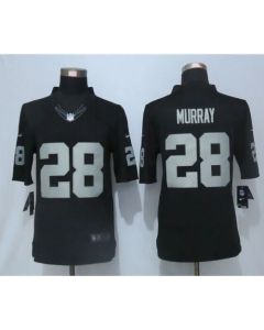 Raiders #28 Latavius Murray Black Team Color Men's Stitched NFL Limited Jersey