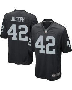 Raiders #42 Karl Joseph Black Team Color Youth Stitched NFL Elite Jersey