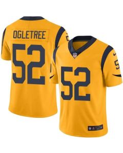Rams #52 Alec Ogletree Gold Men's Stitched NFL Limited Rush Jersey