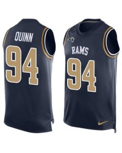 Rams #94 Robert Quinn Navy Blue Team Color Men's Stitched NFL Limited Tank Top Jersey