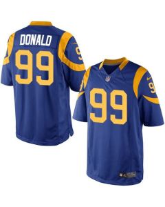 Rams #99 Aaron Donald Royal Blue Alternate Youth Stitched NFL Elite Jersey