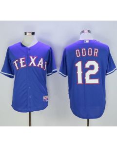 Rangers #12 Rougned Odor Blue Cool Base Stitched MLB Jersey