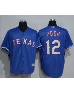 Rangers #12 Rougned Odor Blue New Cool Base Stitched MLB Jersey