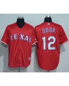 Rangers #12 Rougned Odor Red New Cool Base Stitched MLB Jersey
