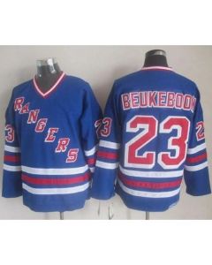 Rangers #23 Jeff Beukeboom Blue CCM Heroes Of Hockey Alumni Stitched NHL Jersey