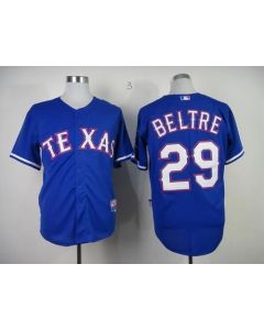 Rangers #29 Adrian Beltre Blue Cool Base Stitched MLB Jersey