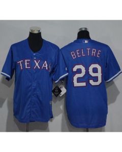Rangers #29 Adrian Beltre Blue Cool Base Stitched Youth MLB Jersey