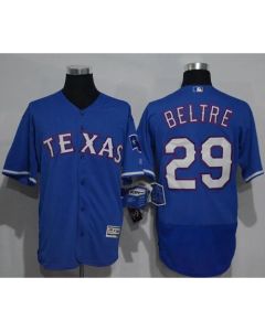 Rangers #29 Adrian Beltre Blue Flexbase Authentic Collection Stitched MLB Jersey
