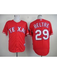 Rangers #29 Adrian Beltre Red Cool Base Stitched MLB Jersey