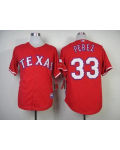 Rangers #33 Martin Perez Red Cool Base Stitched MLB MLB Jersey