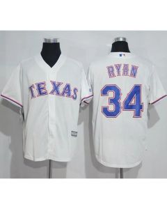 Rangers #34 Nolan Ryan White New Cool Base Stitched MLB Jersey