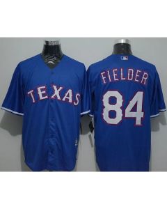 Rangers #84 Prince Fielder Blue New Cool Base Stitched MLB Jersey