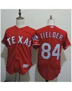 Rangers #84 Prince Fielder Red Flexbase Authentic Collection Stitched MLB Jersey