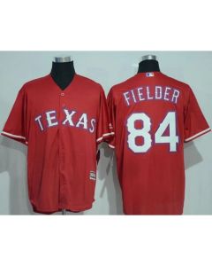 Rangers #84 Prince Fielder Red New Cool Base Stitched MLB Jersey