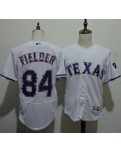 Rangers #84 Prince Fielder White Flexbase Authentic Collection Stitched MLB Jersey