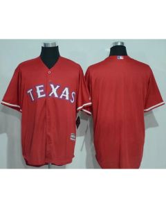 Rangers Blank Red New Cool Base Stitched MLB Jersey